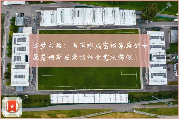 追梦之路：当篮球成富裕家庭的专属詹姆斯逆袭的机会愈发稀缺
